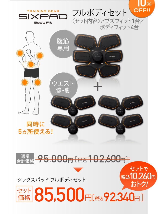 SIXPAD(シックスパッド） メーカー公式販売サイト｜MTG公式オンライン