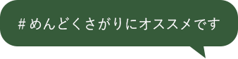 ＃めんどくさがりにオススメです