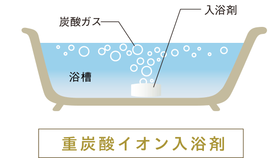 重炭酸イオン入浴剤