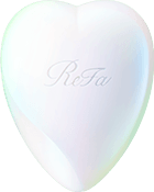 ハートブラシ オーロラホワイト