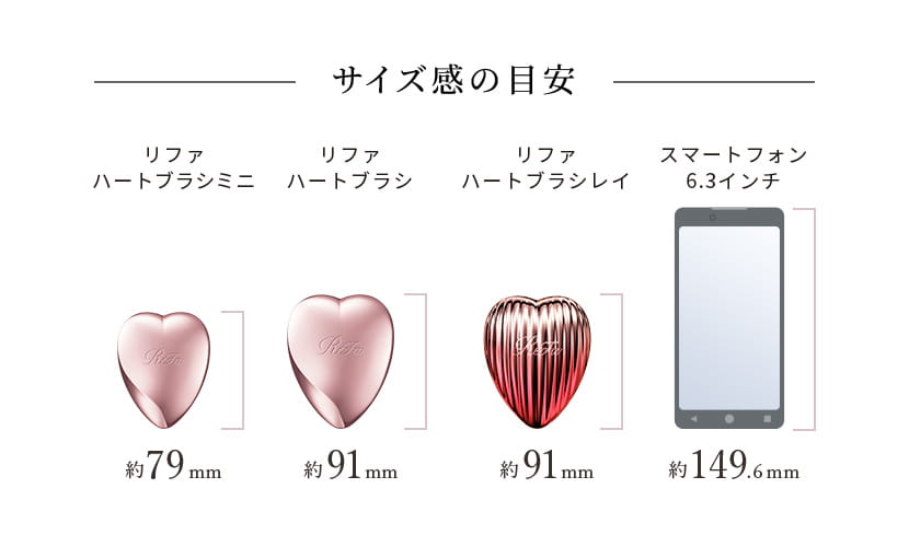 サイズ感の目安