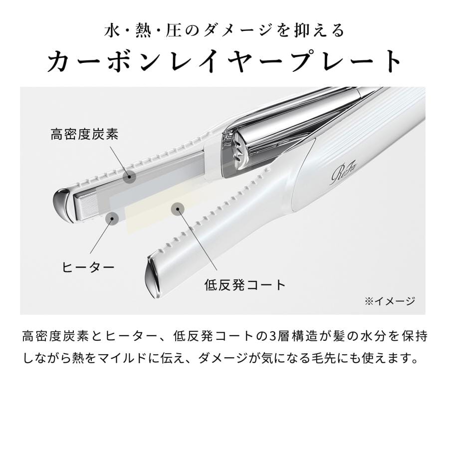 リファフィンガーアイロンST＆ショッパーセット