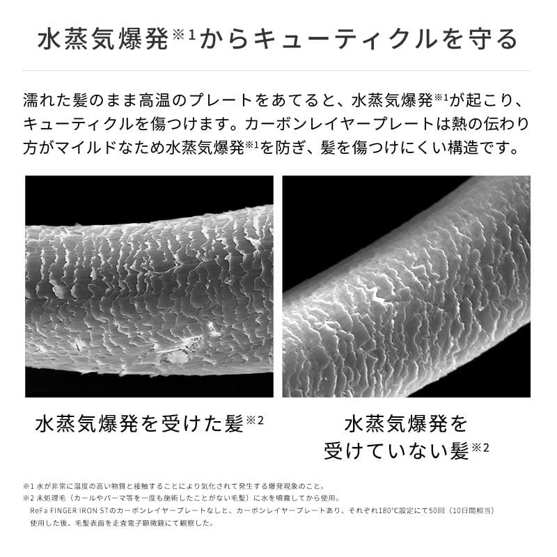 リファフィンガーアイロンST＆ショッパーセット