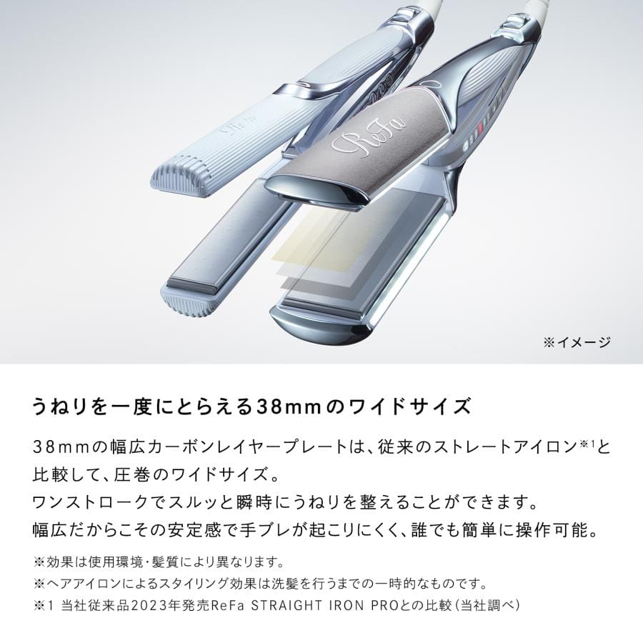 リファパワーストレートアイロンプロ＆ショッパーセット