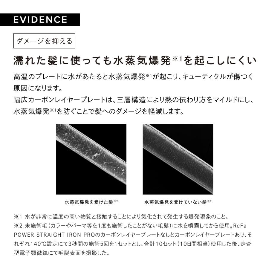 リファパワーストレートアイロンプロ＆ショッパーセット