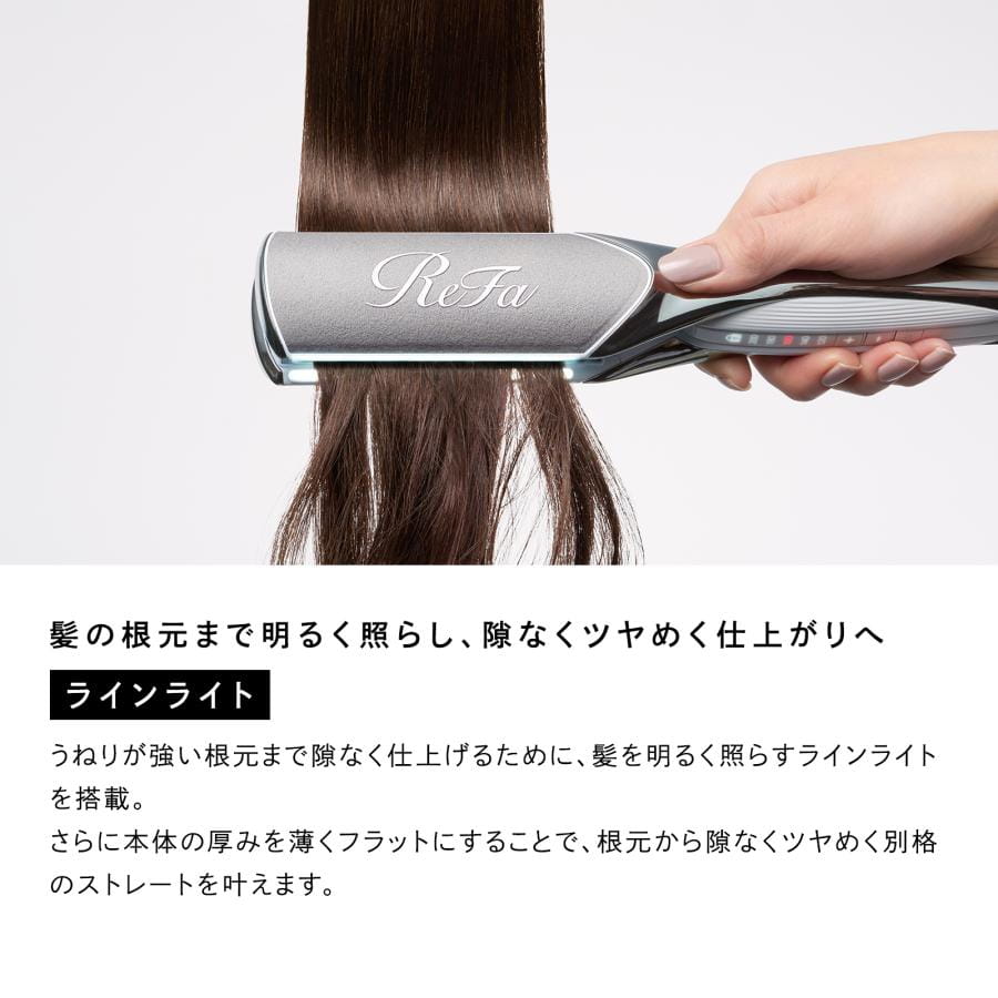 リファパワーストレートアイロンプロ＆ストレートロック＆ショッパーセット