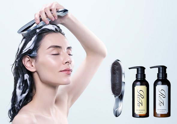 ReFa ION CARE BRUSH & ReFa ION CARE SHAMPOO & TREATMENT SET