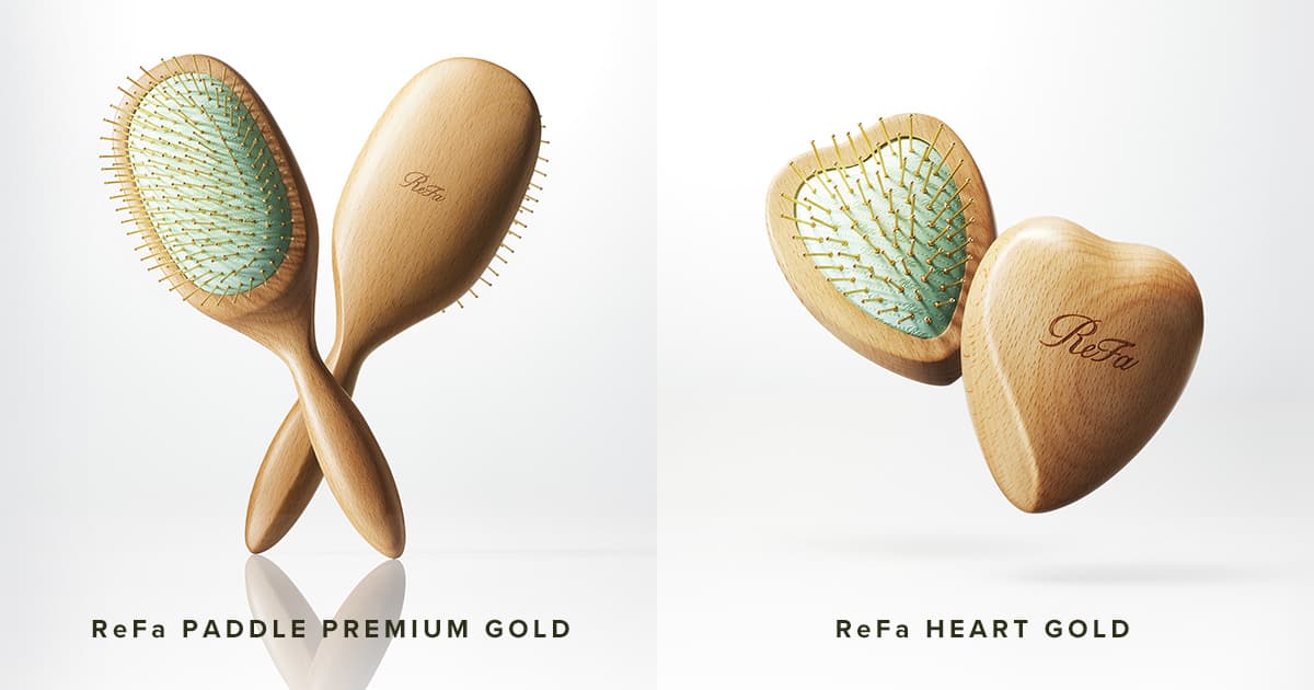 リファパドルプレミアムゴールド・リファハートゴールド（金のピン