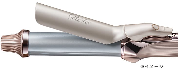 巻きやすさと仕上がりの精度を高める、新設計クリップ