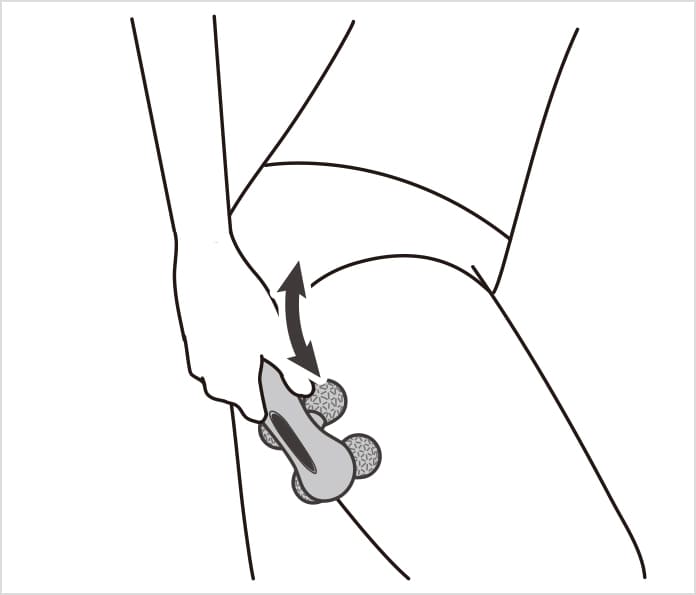 リファフォーカラット 脚・ヒップでの使い方⑥