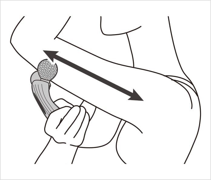 腕での使い方③