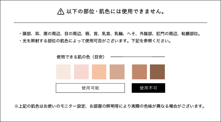 リファビューテック エピ 使用上の注意