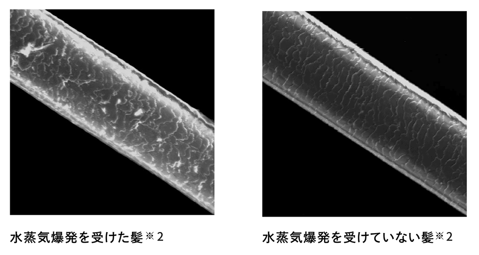 水蒸気爆発が起こりにくいイメージ
