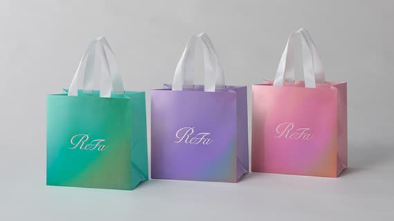 エムカラーのショッピングバッグセット