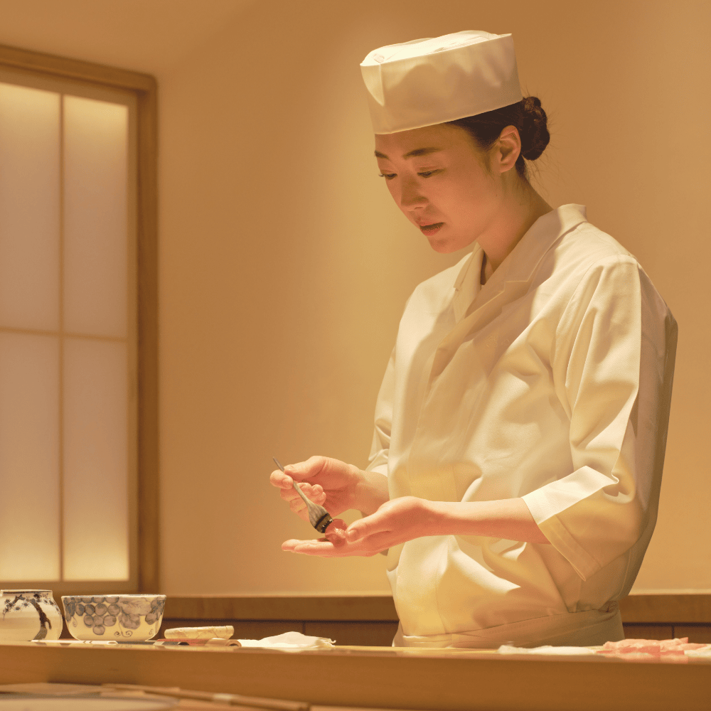 幸後綿衣（鮨職人）