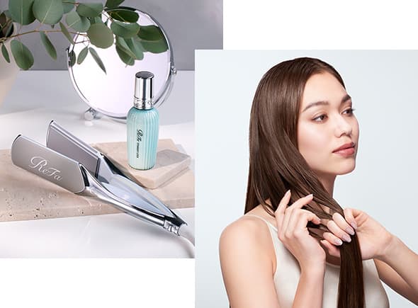 髪のうねり悩みに リファパワーストレートアイロン プロ | ヘア