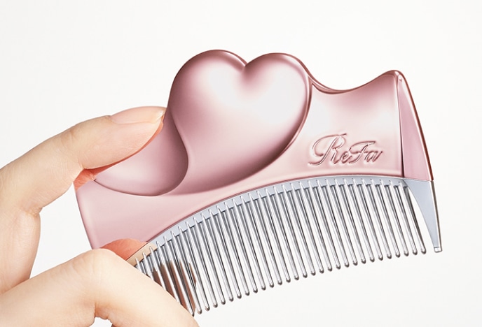 手にフィットしやすい曲線