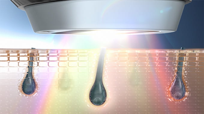 納得の仕上がりと肌へのやさしさを両立させた独自技術の刺激レス