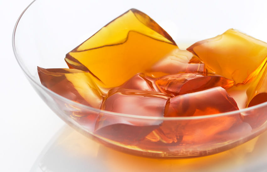 キュッと甘酸っぱい、ほろほろゼリー。