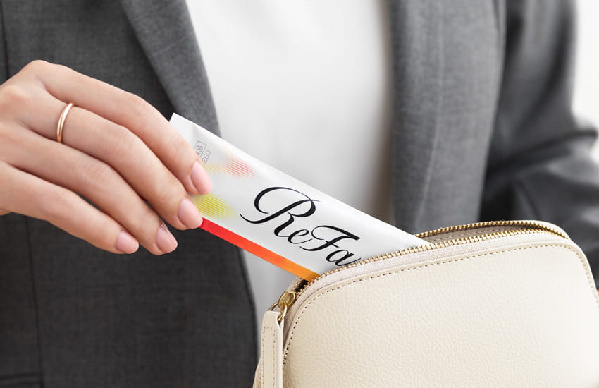 お出かけ先でも、サッとチャージ。