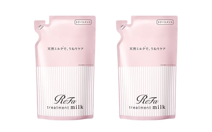 【定期購入】【5%OFF】リファミルクプロテイントリートメントピンク（詰め替え）2個セット