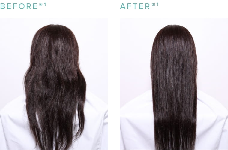 ダメージを補修して、とぅるんとまとまる髪へ。