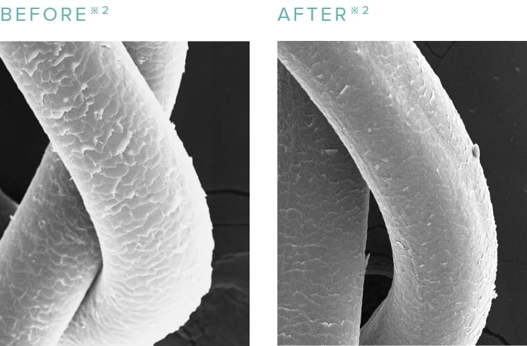 キューティクルを整え、なめらかな指どおりへ。