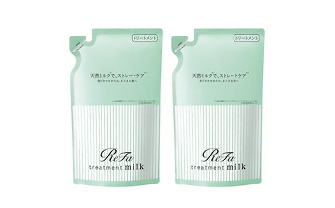 【定期購入】リファミルクプロテインシャンプーストレート×２(詰め替え)