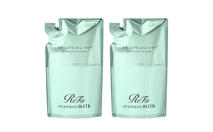 【定期購入】リファミルクプロテイントリートメントストレート×２(詰め替え)