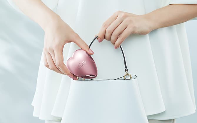 バッグに入れて持ち運びやすい