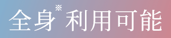 全身利用可能