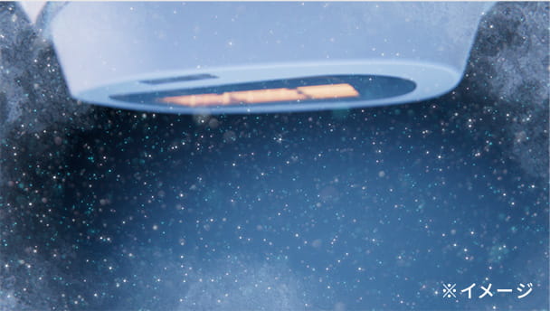 熱ダメージによる痛みを和らげるアイストーニングシステム。