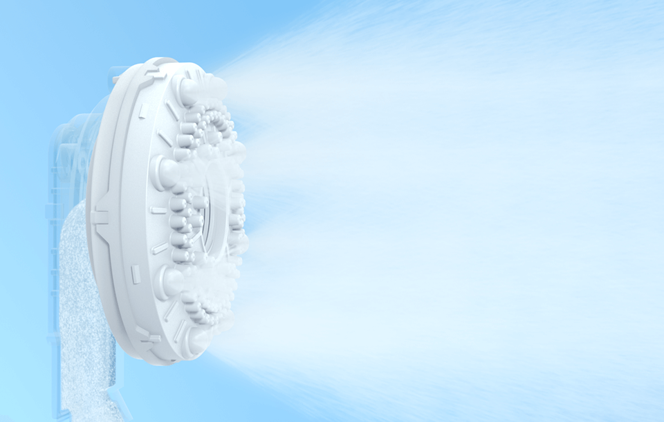 ダブルスパイラルキャビテーション