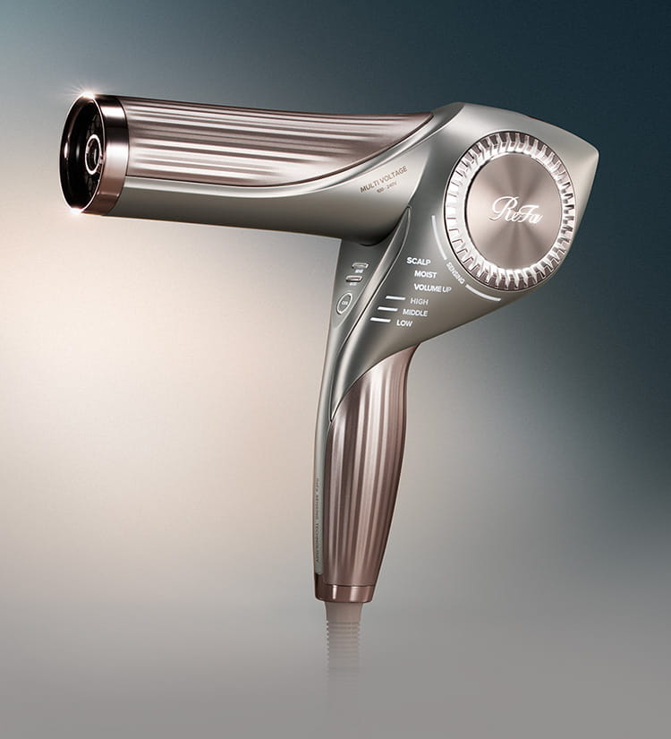 【ジャンク】リファ　ドライヤー ReFa / リファビューテック ドライヤー SE シャンパンゴールドの公式