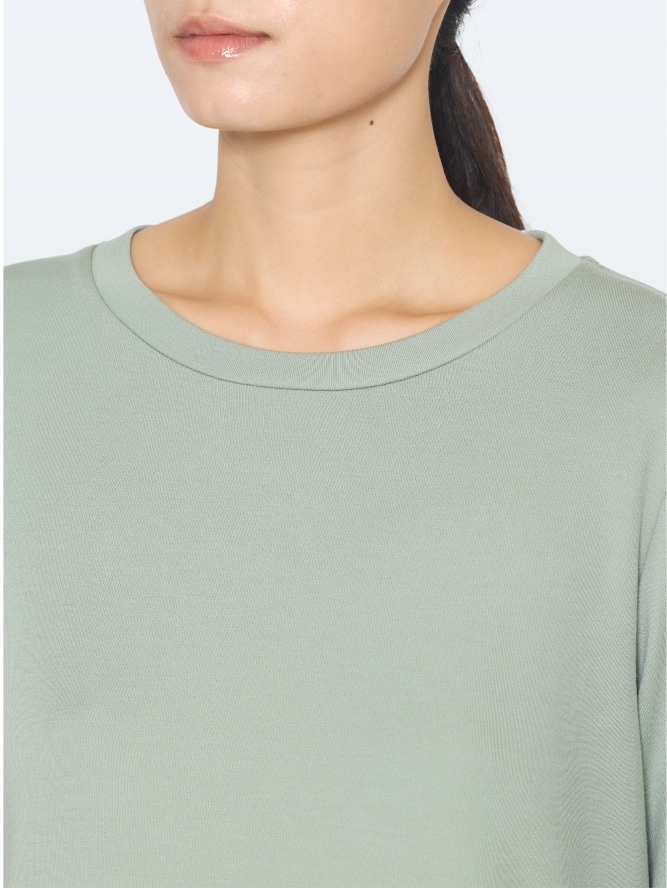 ゆとりのあるシルエットで快適な寝心地