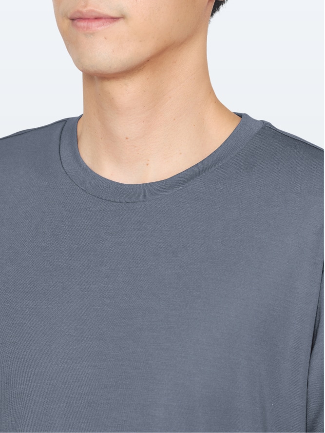 ゆとりのあるシルエットで快適な寝心地