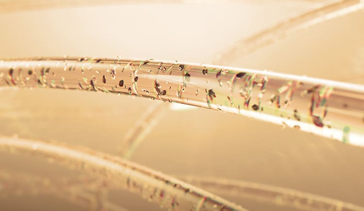 8つの天然鉱石を練り込んだ特殊繊維