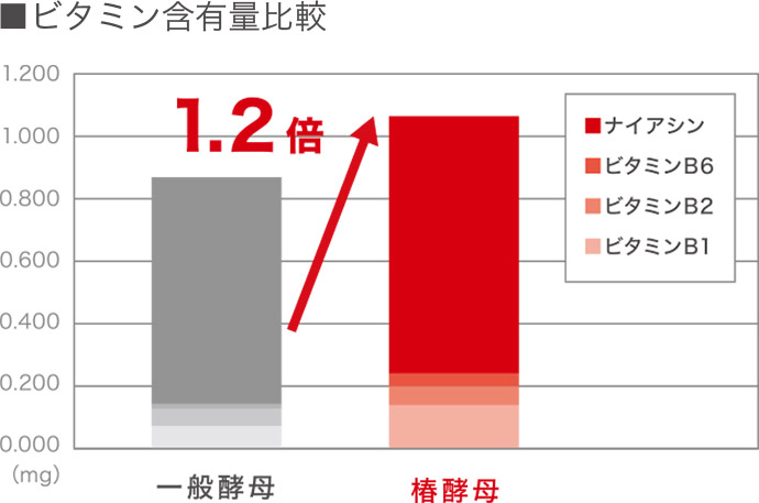 ビタミン含有料比較