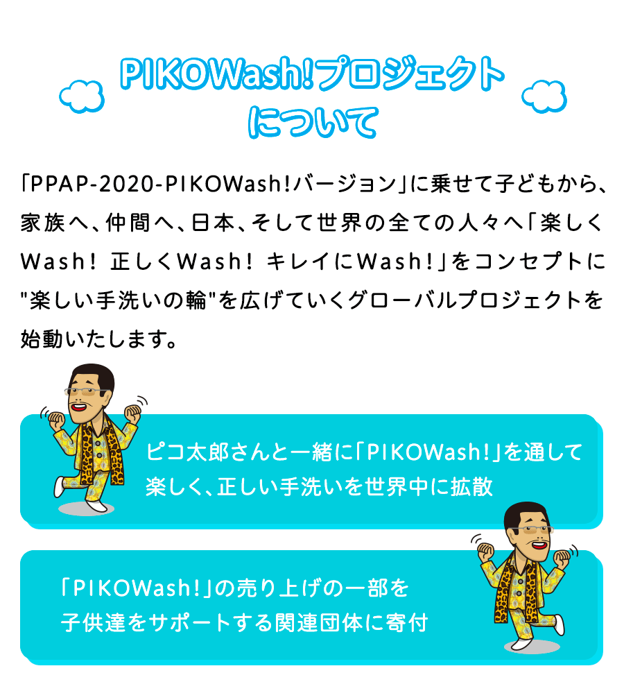 PIKOWash!プロジェクトについて