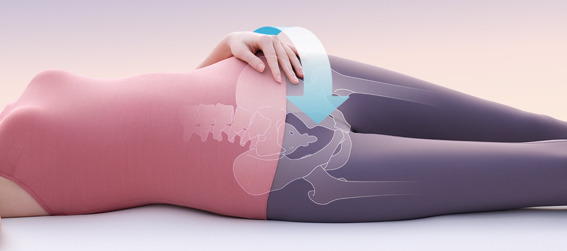 腰や骨盤まわりをリラックスさせたいときに 美骨盤コース