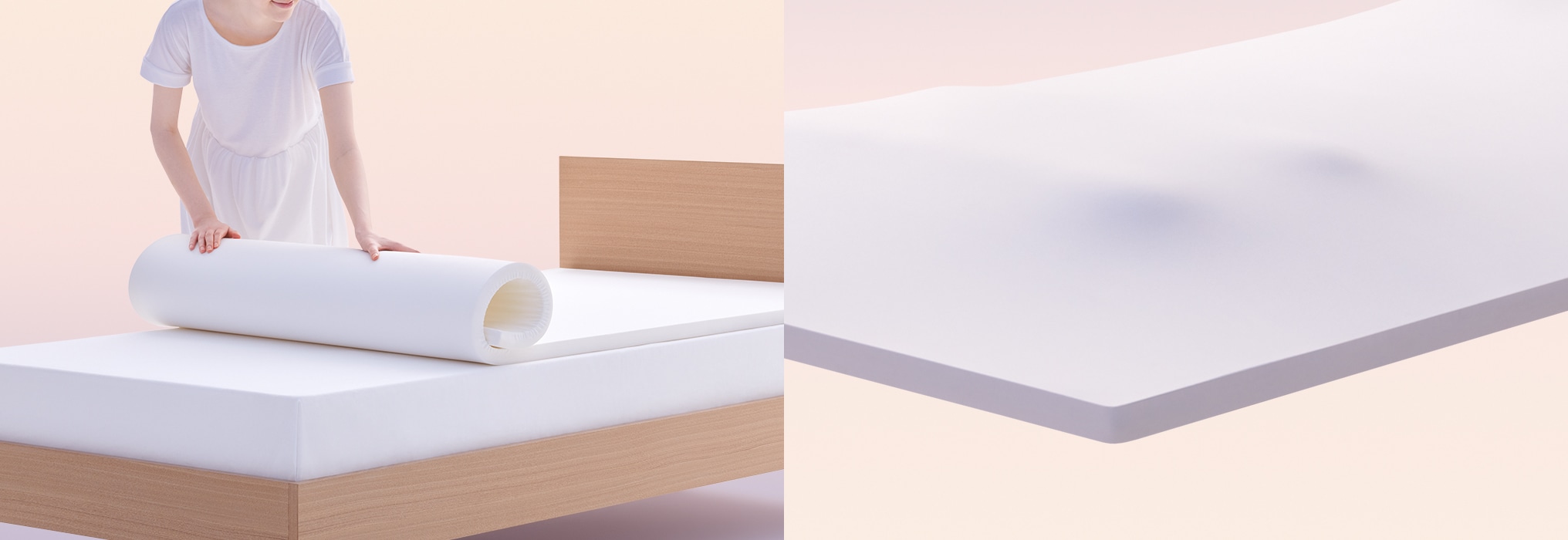 1日約30円、月々900円～ストレッチして眠るマットレス 5年保証付 NEWPEACE Light