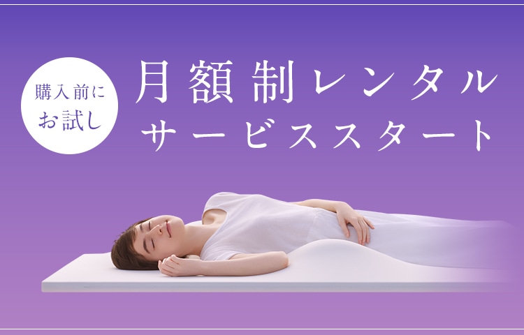 購入前にお試し 月額制レンタル サービススタート