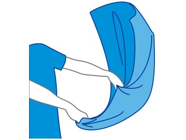 数回強めに振ってください。