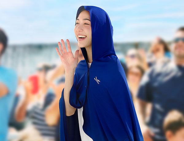 スポーツ観戦で