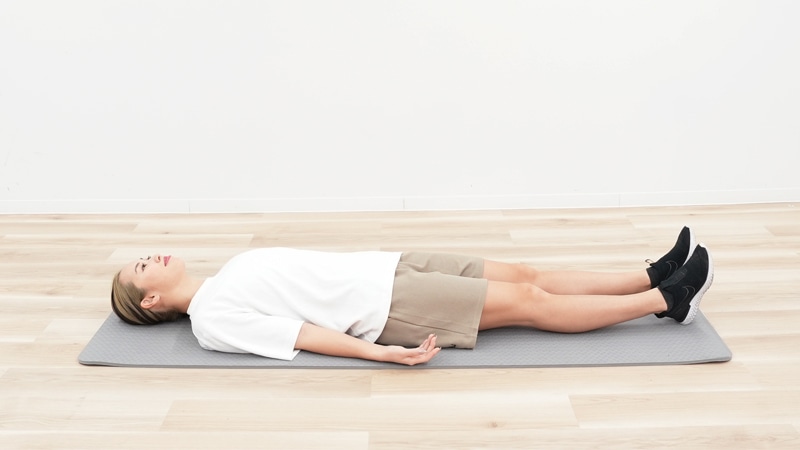 寝ながらできるストレッチ