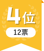 4位 12票