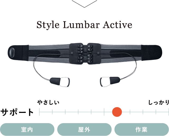Style Lumbar Active（スタイル ランバー アクティブ）