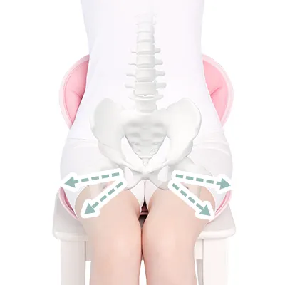 体圧を分散する