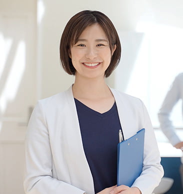 写真：専門女性スタッフ