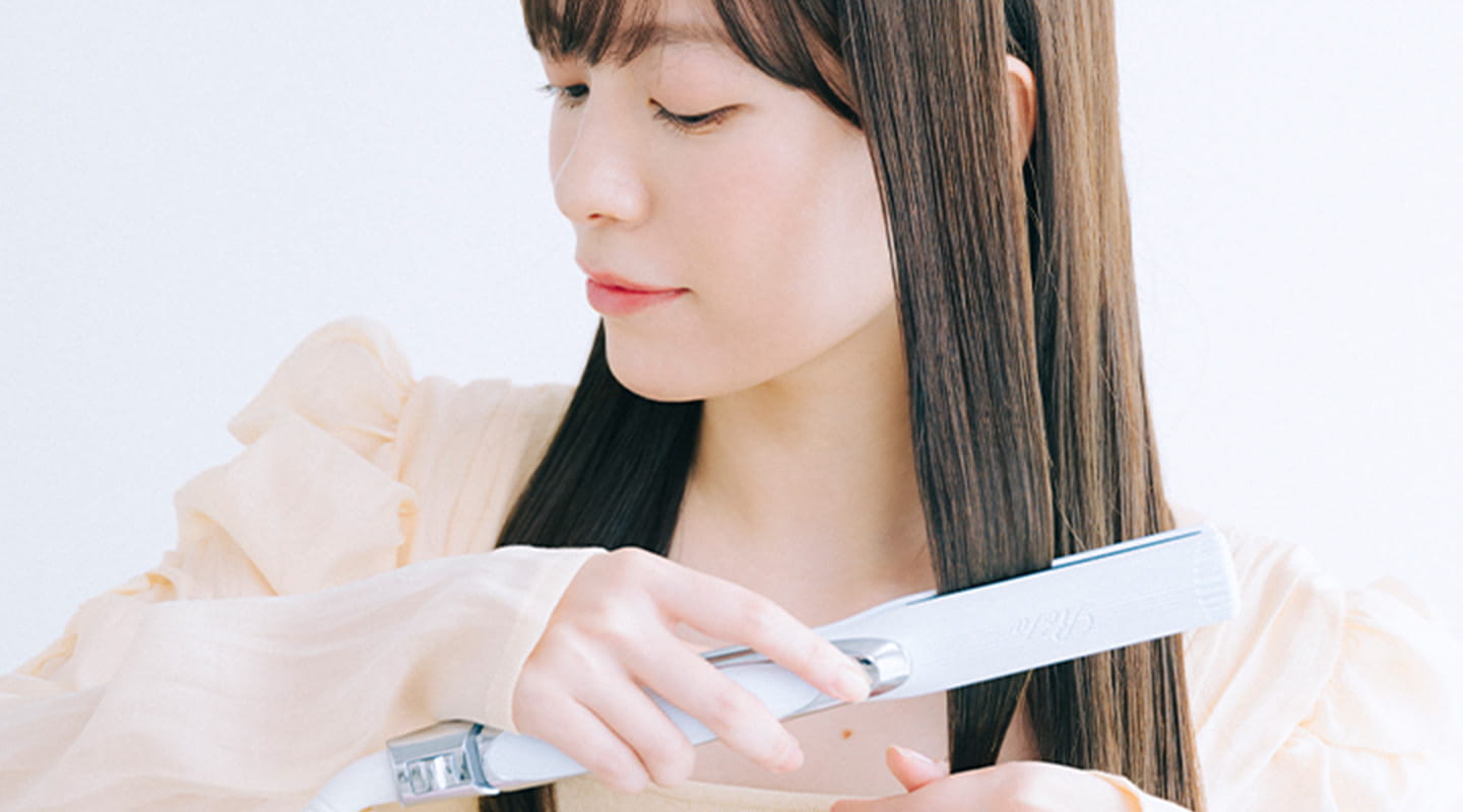ヘアアイロンの基本的な使い方